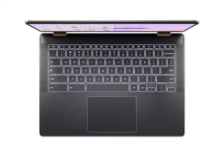 14" Touchscreen Laptop Intel Core Ultra 5 8GB RAM 256GB SSD Chrome OS B4903