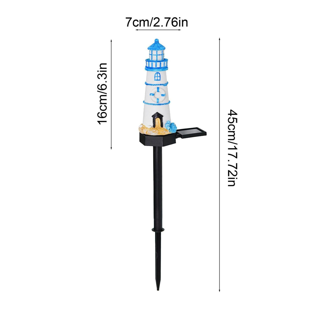 Solar Light Outdoor Waterproof Garden Statue T564117