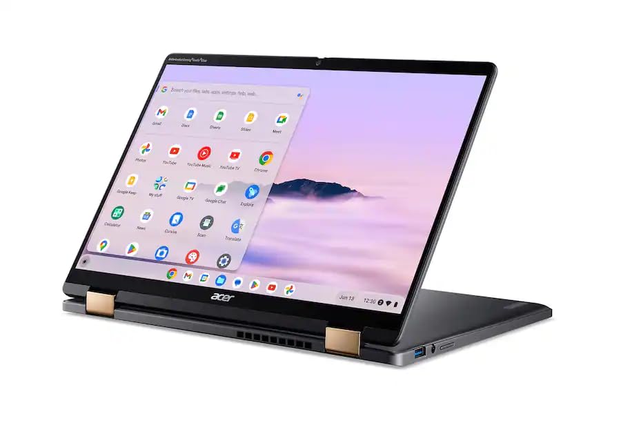 14" Touchscreen Laptop Intel Core Ultra 5 8GB RAM 256GB SSD Chrome OS B4903