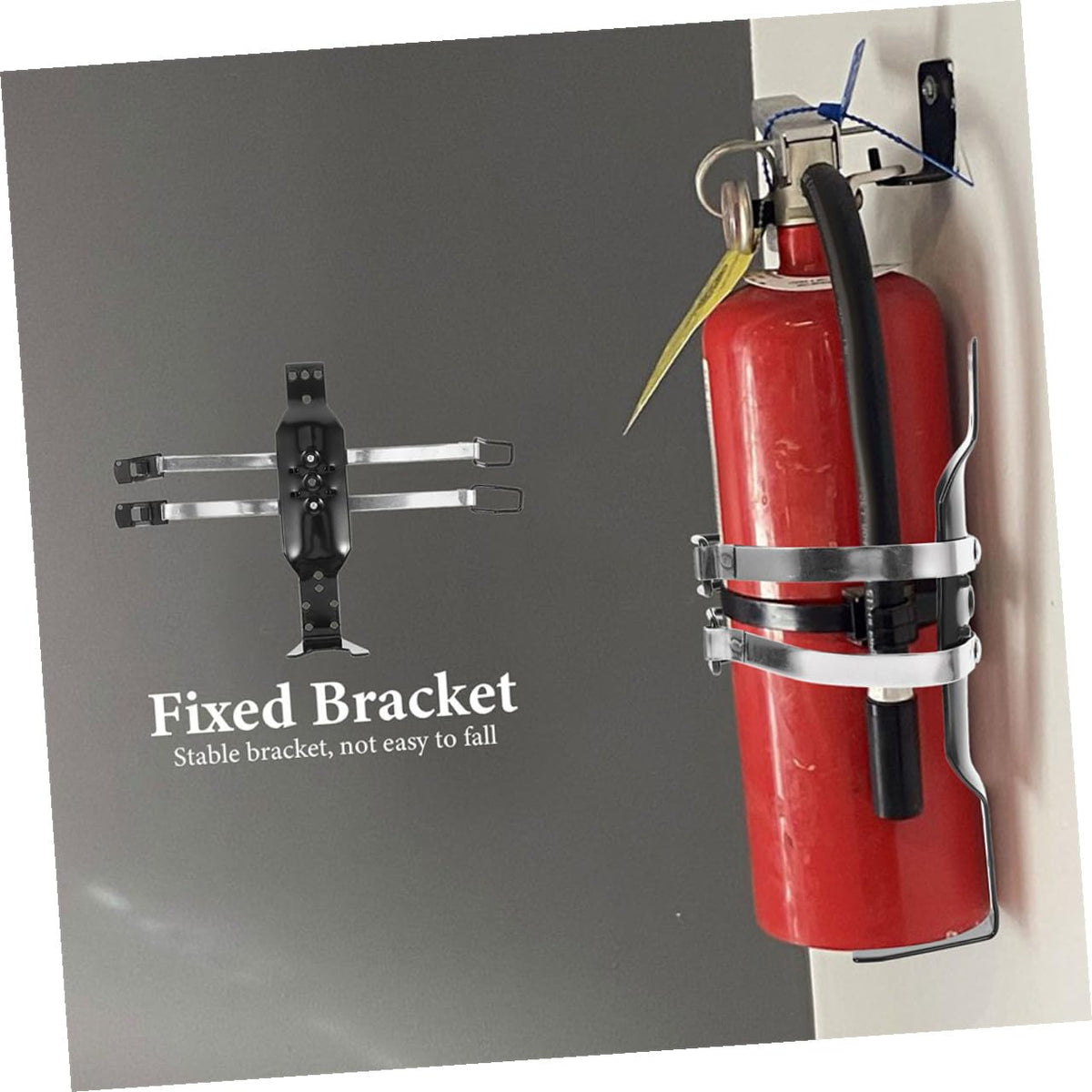 2pcs Fire Extinguisher Wall Mount Bracket J5900