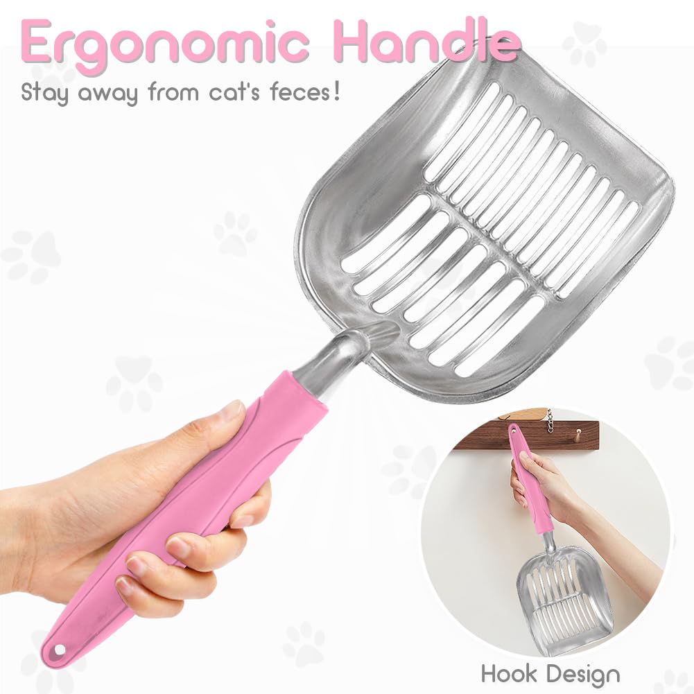 Metal Cat Litter Scoop with Deep Mesh N10160
