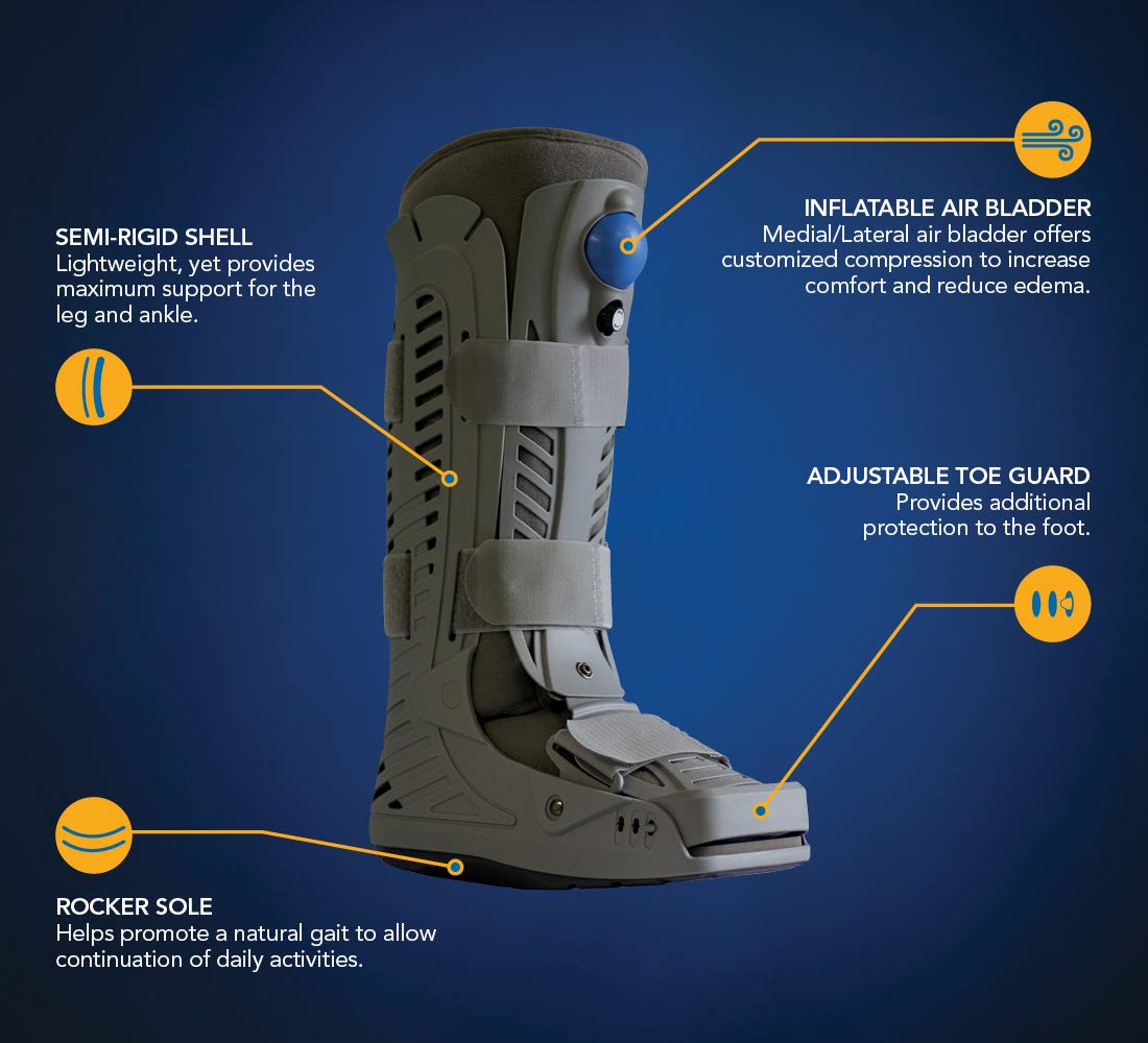 Medium Grey Fracture Boot K3001