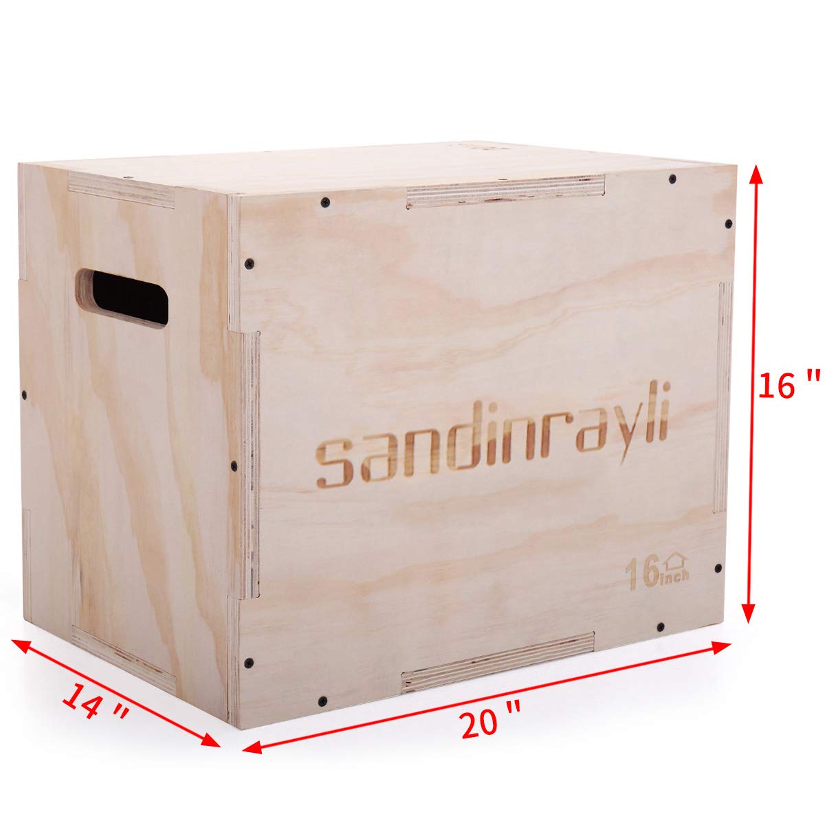 3-in-1 Wooden Plyo Jump Box C4807