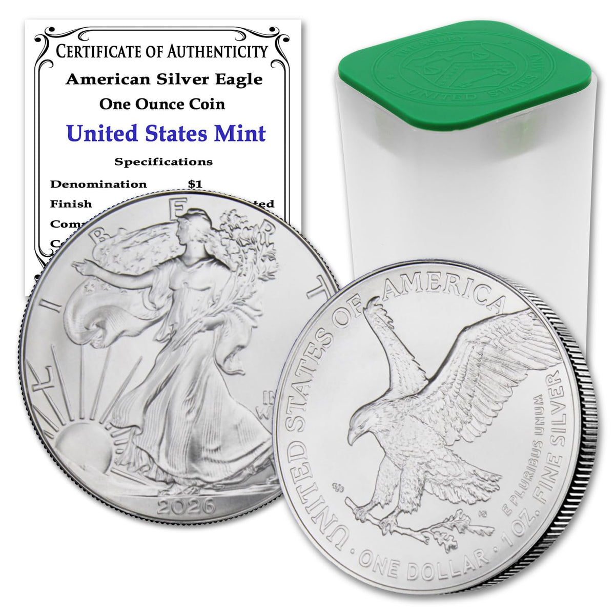 1 oz American Silver Eagle Coins I53787