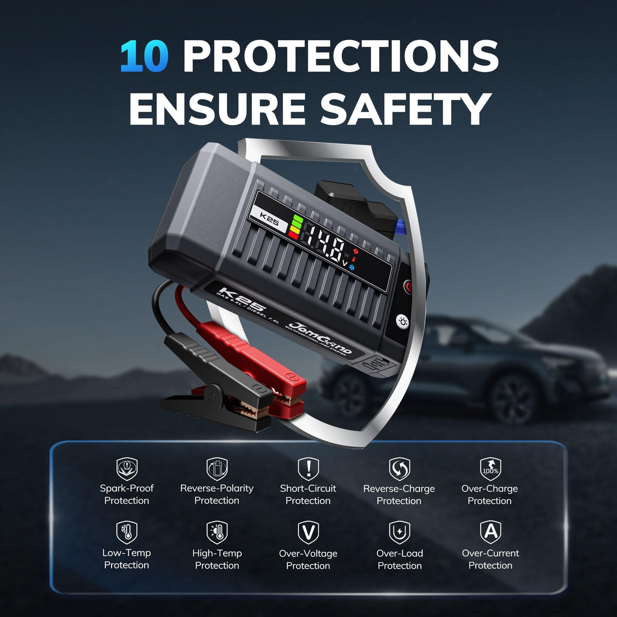 12V Portable Jump Starter A5037