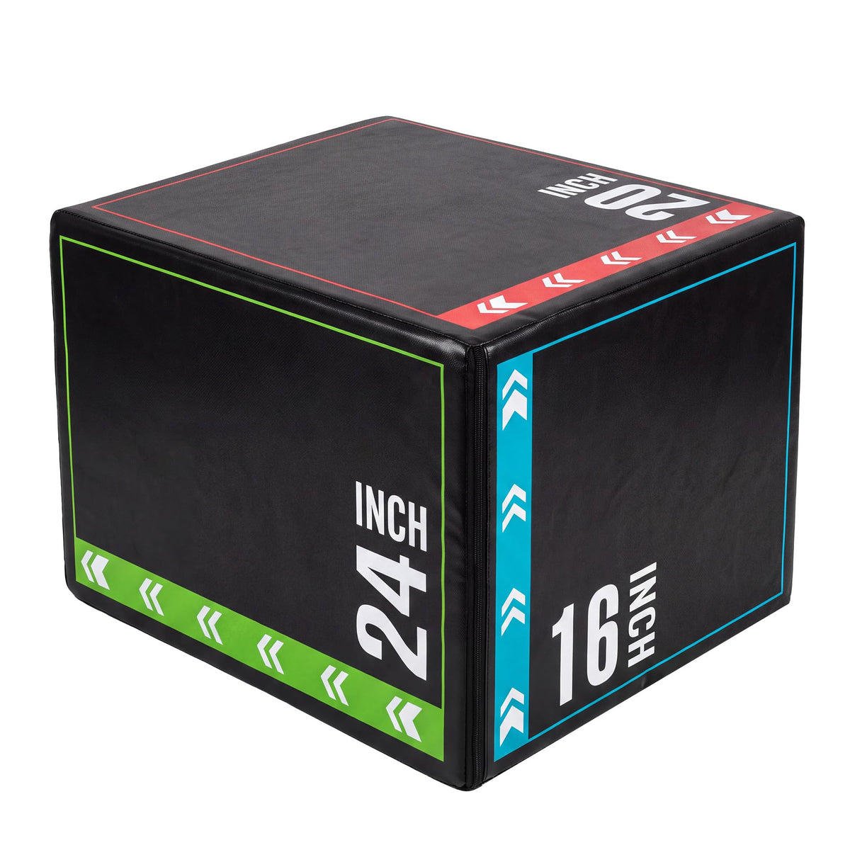 3 in 1 Plyometric Jump Box with Non-Slip Surface D310