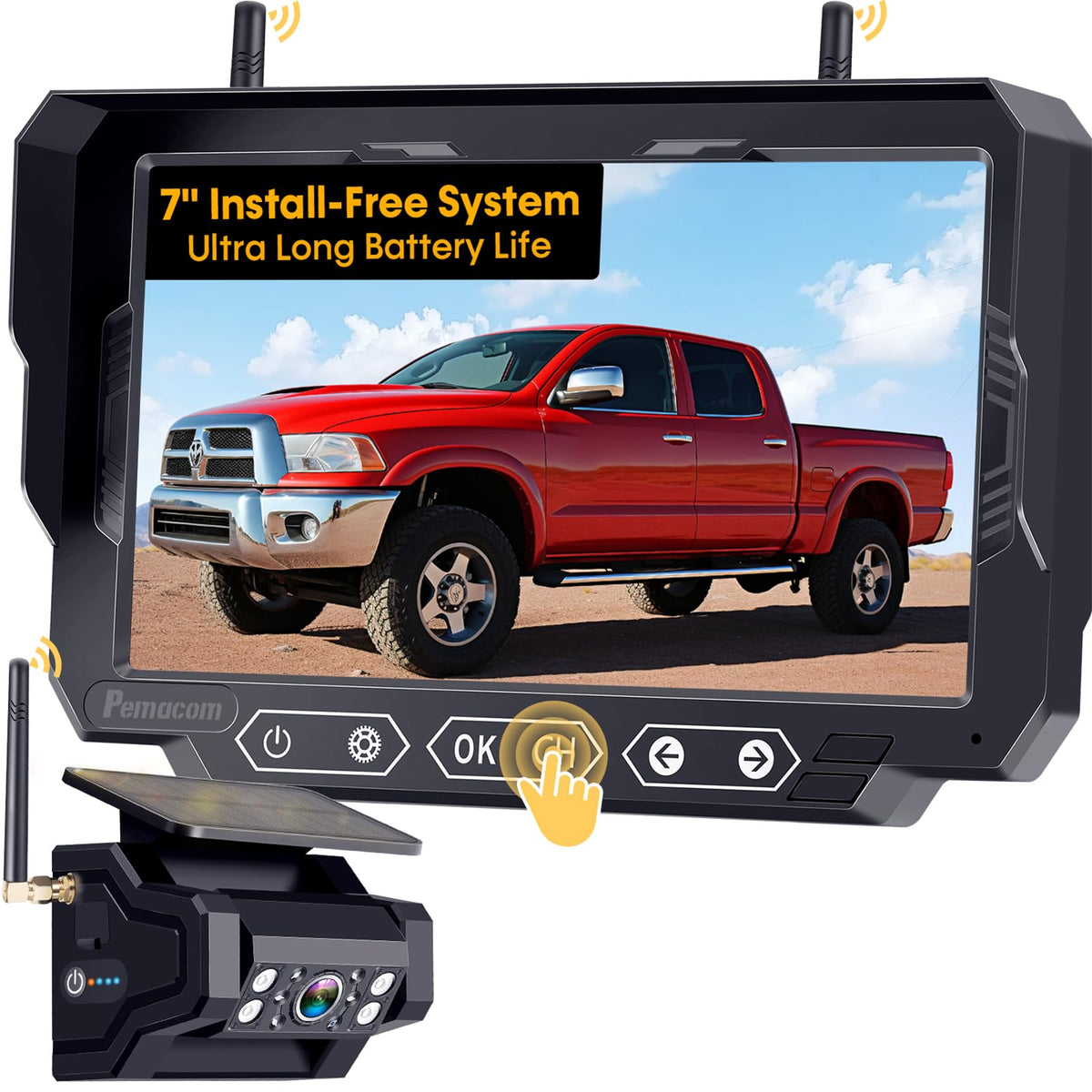 1080P HD Wireless Backup Camera Y88784