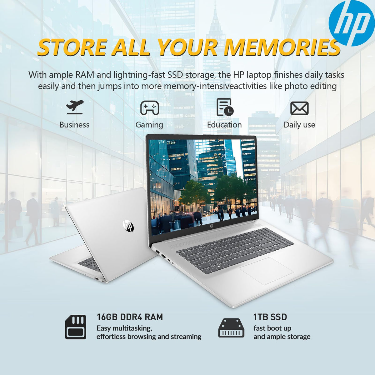 17.3" Touchscreen Laptop, 16GB RAM 1TB SSD G451