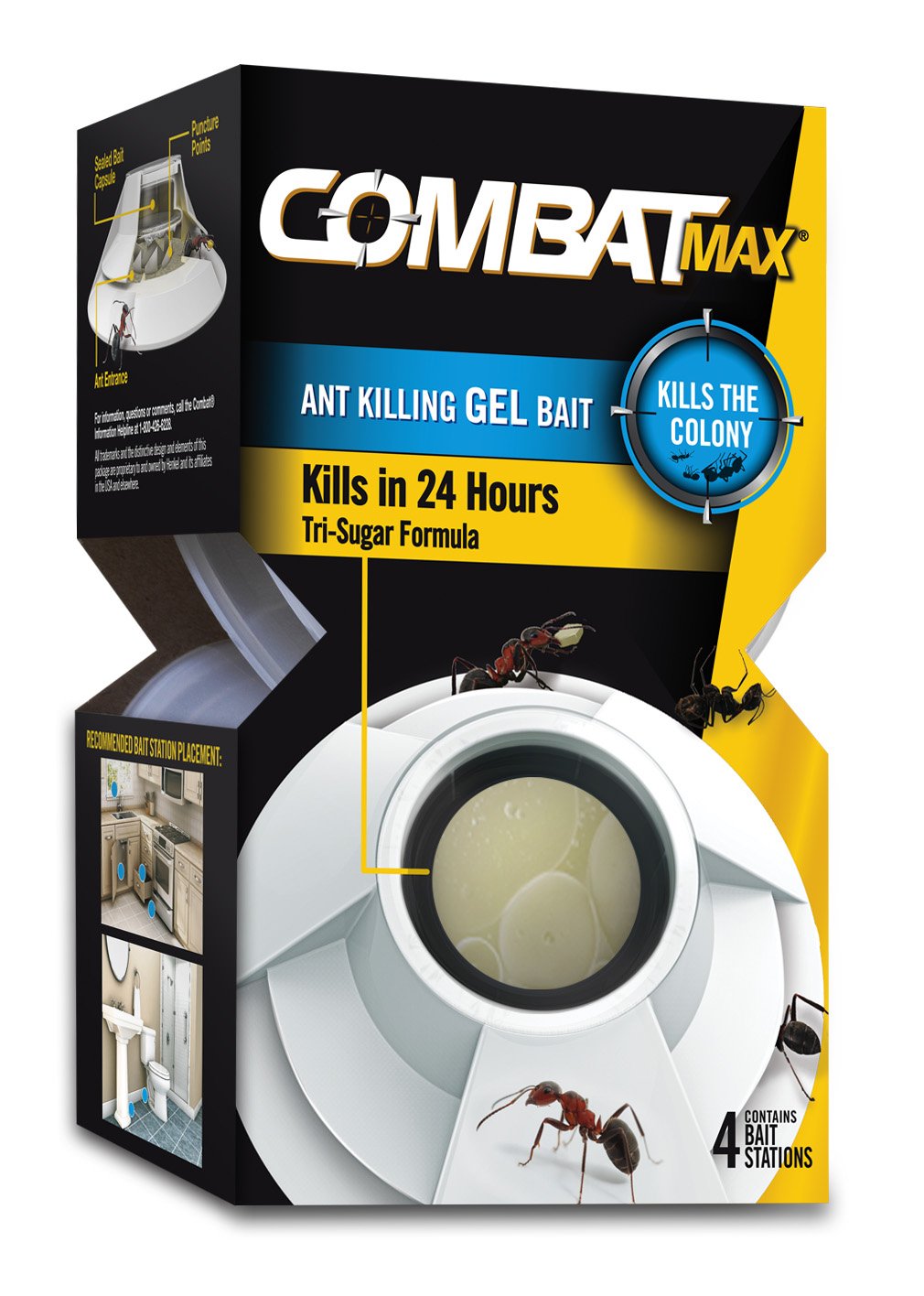 Ant Killing Gel Bait Station 4 Count N5521