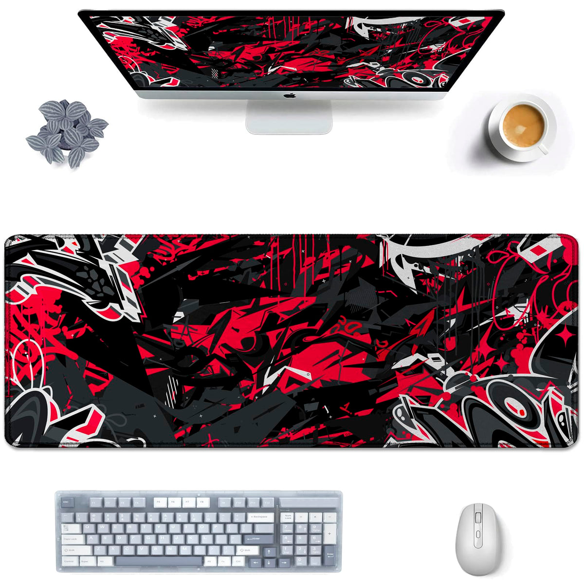 XXL Gaming Mouse Pad Large Desk Mat 31.06" x 11.8" V270945