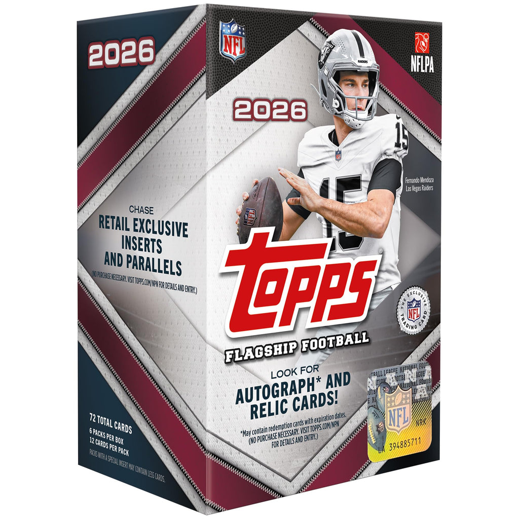2026 Topps NFL Flagship Football Value Box O302074