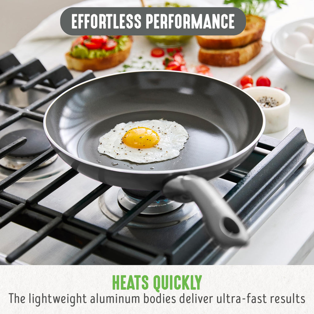 12 Piece Ceramic Nonstick Cookware Set V53686