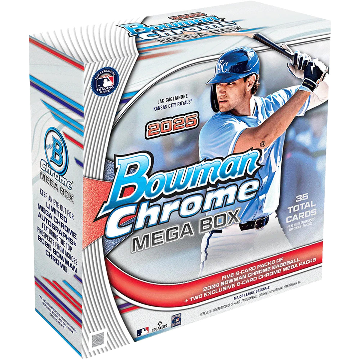 2025 Bowman Chrome MLB Baseball Mega Box R1683