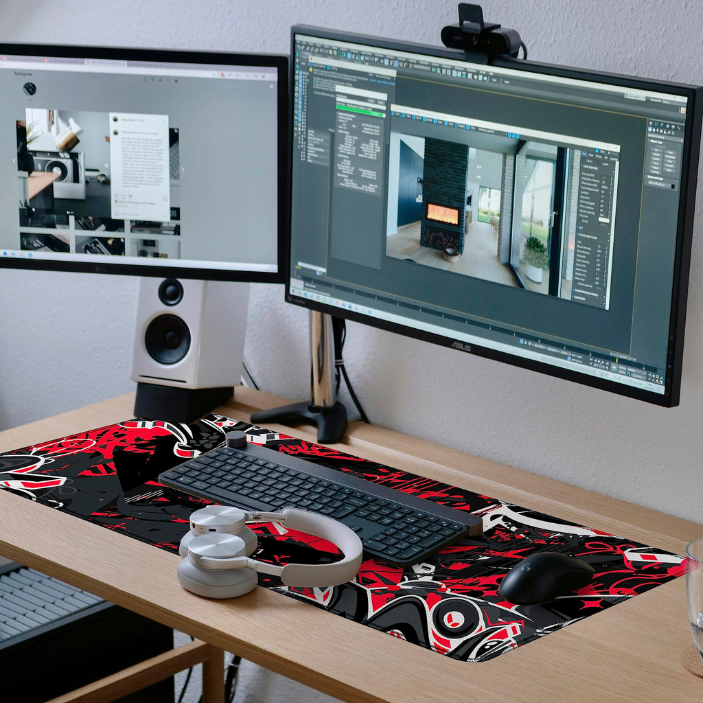 XXL Gaming Mouse Pad Large Desk Mat 31.06" x 11.8" V270945